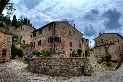 Val D'Orcia Nel Borgo Apartman Castiglione dʼOrcia Kültér fotó